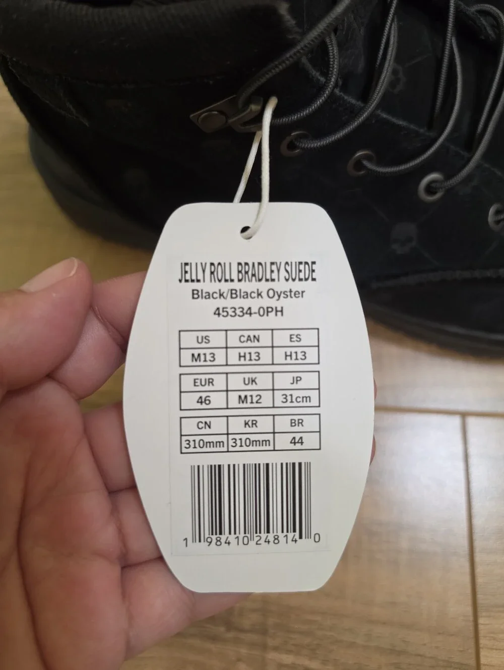 NEW HEY DUDE X JELLY ROLL BRADLEY CASUAL SHOE